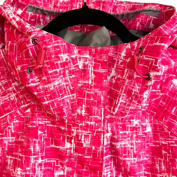 The North Face Venture Rain Jacket - Women's Size Large Hot Pink Novelty - Picture 6 of 9